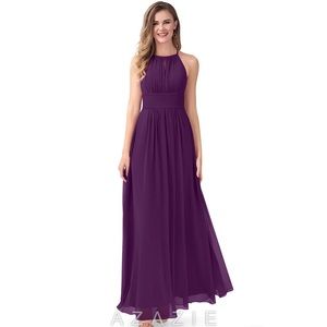 Azazie Grape Bonnie Bridesmaid Dress Custom Size